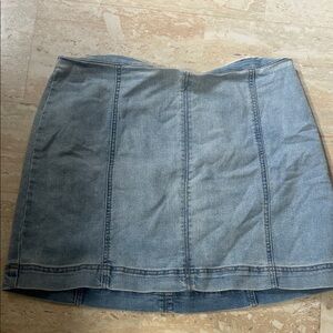 Wild Fable Light Blue Denim Pencil Skirt